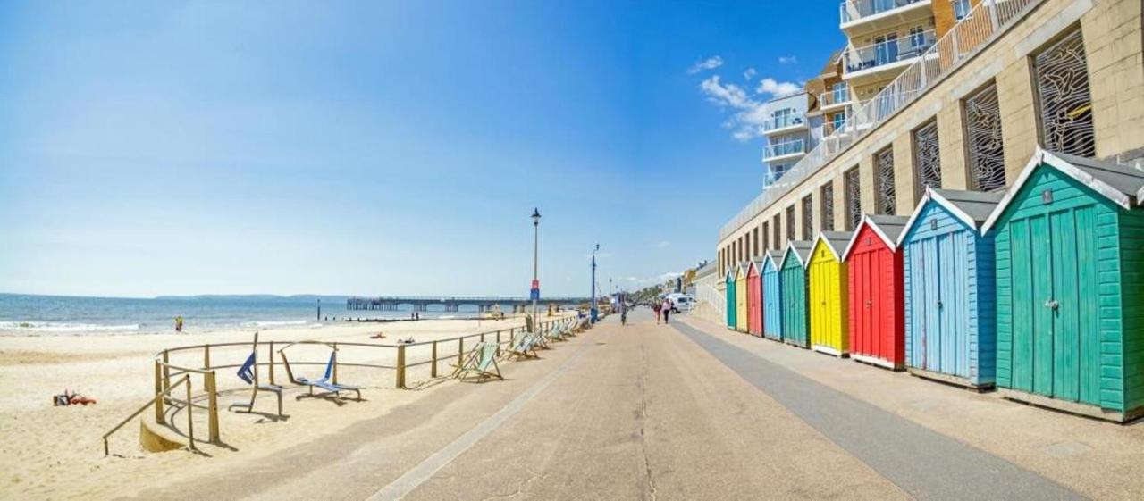 Bournecoast - Stylish Flat With Balcony - Sea Views - 10 Min Walk To Beach - Parking - Wifi - Fm8407 Bournemouth Ngoại thất bức ảnh